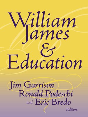 cover image of William James and Education